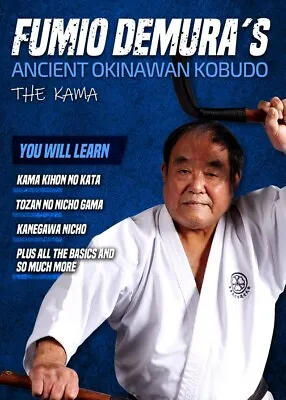 Fumio Demura Ancient Okinawan Kobudo #5 Kama Sickle DVD Karate Martial Arts • $29.95