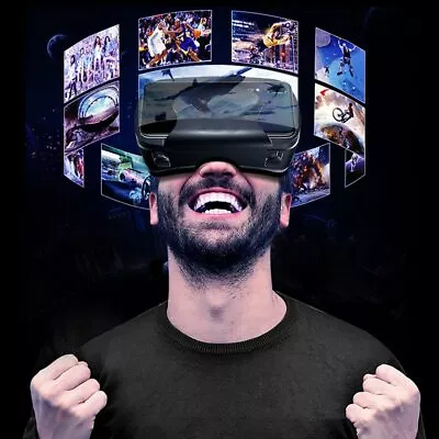 $28.38 • Buy 3D Virtual Reality Gaming PC VRG PRO Headset Movie VR Game Glasses
