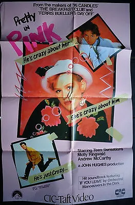 Aust Daybill Posters Inc.  ABBA & PRETTY IN PINK (1986) + Brat Pack Titles  • $977.77