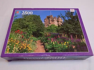 Milton Bradley Puzzle Vintage Grand 2500 Pieces NOT Counted AS IS Crathes Castle • $26.99