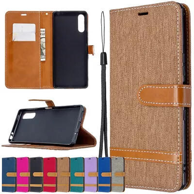$8.79 • Buy Leather Stand Wallet Flip Case Cover For Sony Xperia 10 L4 L2 XZ1 XA1 XA2 Ultra