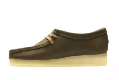 £69.99 • Buy Clarks Originals Wallabee Ladies Beeswax Leather Lace Up Shoe Uk Size 8 D EUR 42
