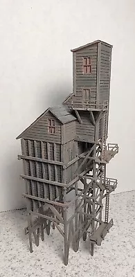  N  Scale Wooden Coaling Tower Built Up Already • $24.50
