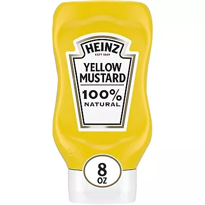 Heinz Yellow Mustard - 8 Oz Bottle (PACK OF 1) • $3.45