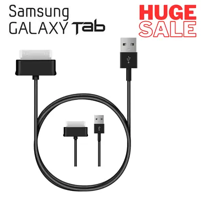 USB Data Sync Charge Charging Cable For Samsung Galaxy Note 10.1  GT-N8000-N8010 • £2.99