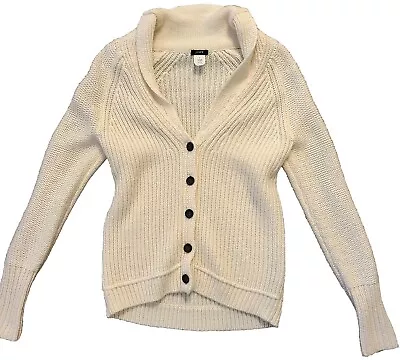 NWOT J Crew Soft Knit Wool Mohair Acrylic Womens Size Small Button Down Sweater • $22