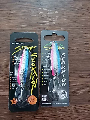 2 Advance Tackle Michigan Stinger Scorpion Spoon Boy/girl • $17