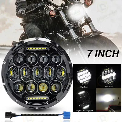 $30.99 • Buy DOT 7  Inch LED Hi/Low Beam Headlight DRL For Yamaha V Star 650 XVS650A Classic