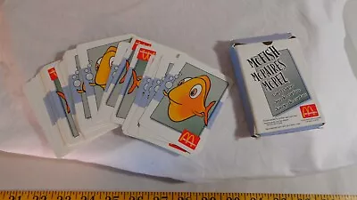 McDonalds McFish Card Game Go Fish Vintage 2002 Fast Food Premium Happy Meal Toy • $3.49