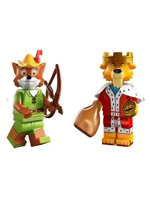 Lego 71038 Disney 100 Series Robin Hood & Prince John Minifigures Read • $37.28