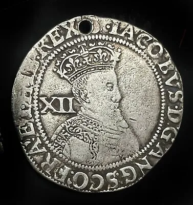 £180 • Buy James I 1st Shilling  1604-05 Mm Thistle S2646 First Coinage