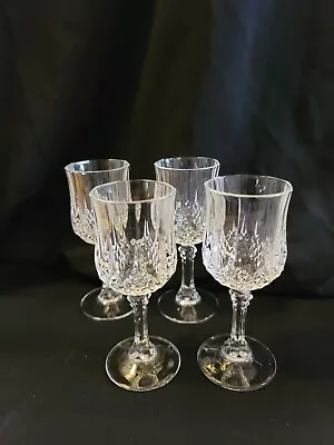 Cristal D'Arques Durand Longchamp Lead Crystal Vintage WINE GLASS 5.5oz  • $7