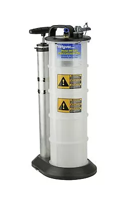 Mityvac 7201 Manual Fluid Evacuator Plus With 2.3 Gallon Reservoir; Evacuates... • $127.56