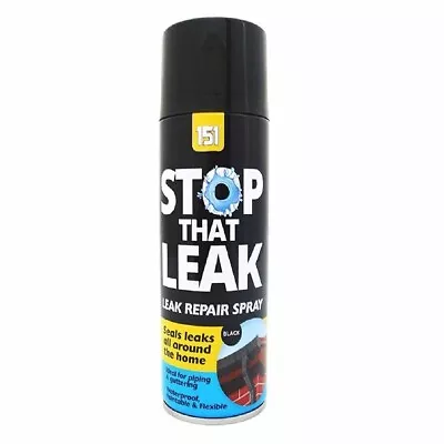 Stop That Leak Repair Spray Hole Sealant Gutter Piping Pipe Window Roof - 400ml • £7.99