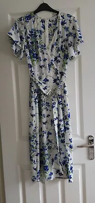 Warehouse Floral Dress 10. Used.  • £8.99