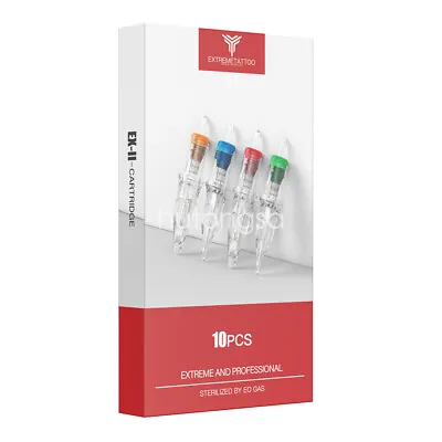 Tattoo Disposable Tattoo Needle Cartridges Sterilized Round Liners Shaders • $18.69