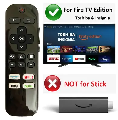 IR Replace Remote Control For Toshiba Fire TV 32LF221U21  43LED2160P 50LED2160P  • $7.79