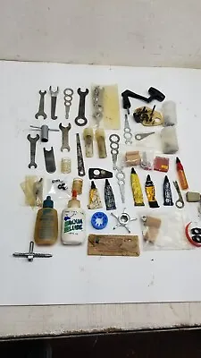 Fishing Spinning  / Casting Reel Junk Drawer Lot Used Reel Parts & Items • $14.99