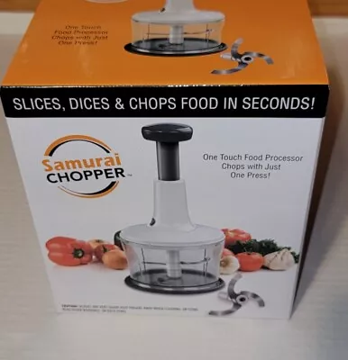 New Samurai Chopper One-Touch Food Processor Kitchen Gadget Slices Dices Chops • $12.99