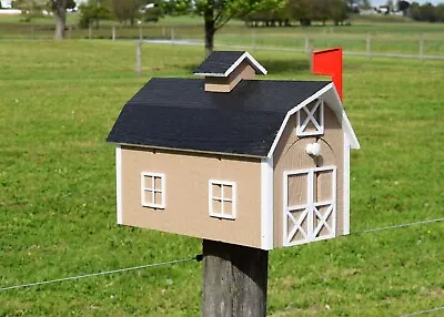 $89.95 • Buy Barn Mailbox | Amish Handmade |  Post Not Included | Made In USA