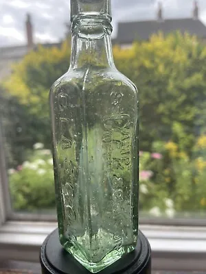 £2.99 • Buy VINTAGE 1920s CAMP COFFEE & CHICORY CLEAR GREEN BOTTLE - PATTERSON’S GLASGOW