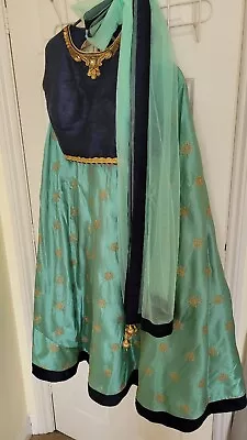 Indian Chaniya Choli With Net Dupatta • £18