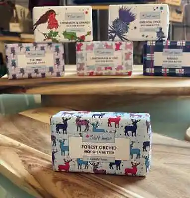 £3.99 • Buy Scottish Stag Luxury Soap Bar/For Gift/Taste Of Scotland - Fast Shipping