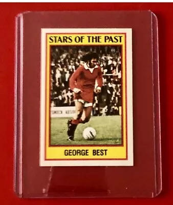 Panini Football 85 Sticker. Rare George Best Original With Back. • £44.99