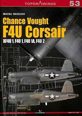 Chance Vought F4U Corsair X4FU TopDrawings Number 53 Military Modeling Kagero • $20