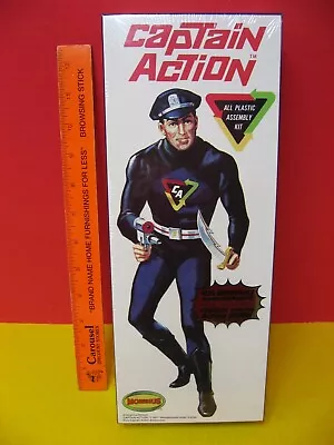 2007 MOEBIUS CAPTAIN ACTION MODEL 40th ANNIVERSARY KIT  -  ULTRA LOW #9 Of 1000 • $79.99