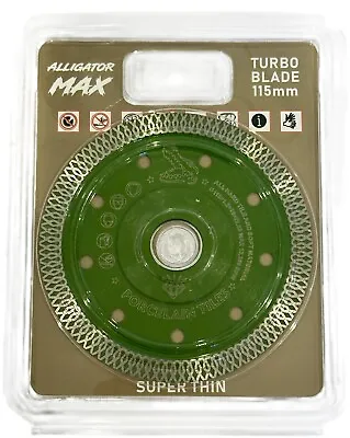 115mm DIAMOND ANGLE GRINDER  CUTTING DISC  1.2MM SUPER THIN BLADE PORCELAIN TILE • £10.50