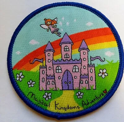 Girlguiding  Brownie Guide Rainbow Ranger  Magical Kingdom  Cloth Badge • £1.50