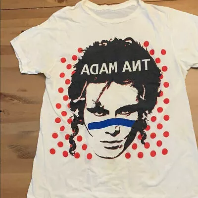 New Popular Adam Ant Vintage Tee Shirt Short Sleeve White Men Size S-234XL T110 • $17.99