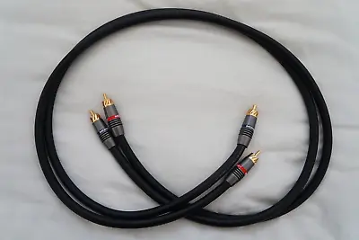 Monster Cable Reference 2 Stereo Audio Interlink Interconnect 1M 40  Inches Pair • $75.99
