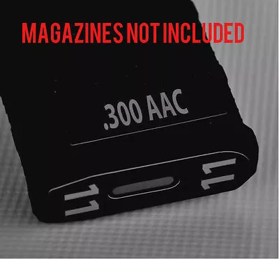 .300 AAC MAG STICKERS Fits MAGPUL PMAG 30 GEN M3 MAGS GREY NUMBERS 7-12 • $11.50