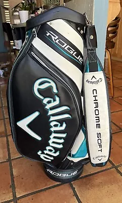 Callaway Golf Bag Rogue Chrome Soft Odyssey Tour Cart Staff Excellent Lago Mar • $299.99