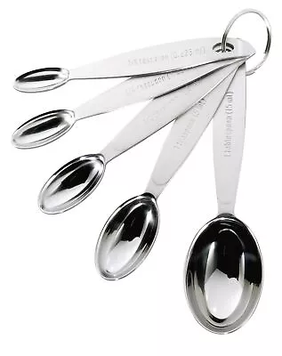 Cuisipro Silver Measuring Spoon Set Standard • $17.04