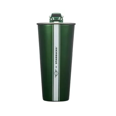 Starbucks Korea X BMW Mini Cooper Limited Edition To Go Green Tumbler 16oz 2021 • $48