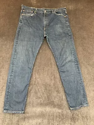 Levis 508 Jeans Mens  38x32 Regular Fit Straight Leg Blue Medium  Wash • $19.99