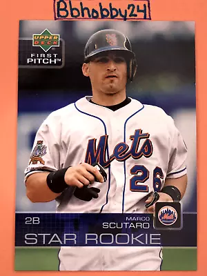 2003 Upper Deck First Pitch Marco Scutaro #96 Star Rookie. New York Mets • $1.25