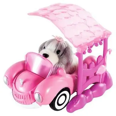 Zhu Zhu Pets Puppies Puppy Smiling Car With Carport - New • £13.99