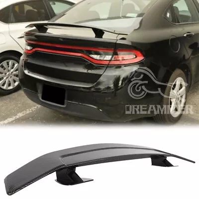 47  For Dodge Dart SRT 2013-2023 Carbon Car Rear Boot Trunk GT Race Spoiler Wing • $99.36