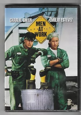 NEW! SEALED! Men At Work [1990] DVD (Charlie Sheen Emilio Estevez Keith David) • $9.99