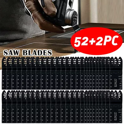 52pcs Oscillating Multi Tool Blade Saw Blades Wood Metal Cutter For Dewalt Fein • £17.89