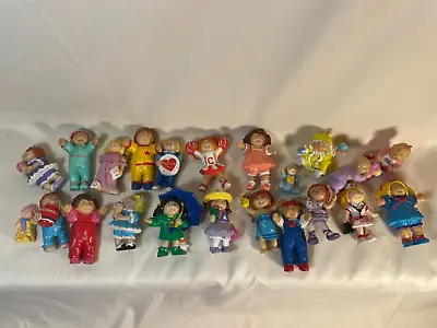 Lot Of 22 Vintage 1980's Cabbage Patch Kid Figures Mini Figurines PVC Plastic • $39.99