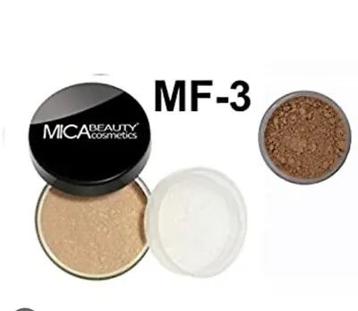 MICA BEAUTY Mineral Foundation Powder 9 Grams Brand New - MF3 -Toffe • $20