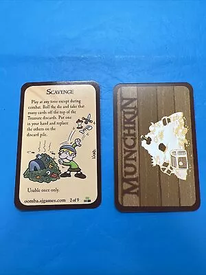 STEVE JACKSON GAMES - MUNCHKIN PROMO CARD : Scavenge • $2