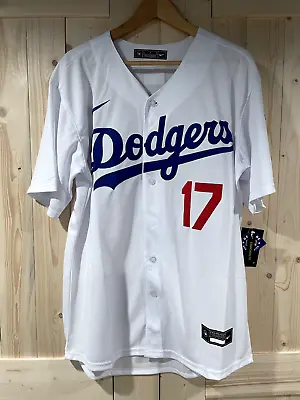 Dodgers Shohei Ohtani White Home Jersey -  Men's  Large - NWT • $49.98