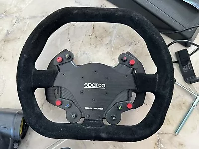 Thrustmaster TS-XW Racer Sparco P310 Competition Mod Racing Wheel With Pedals • $158
