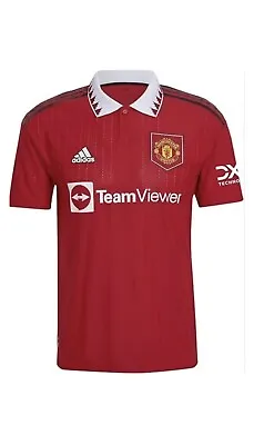 New Genuine Adidas Manchester United 2022 2023 Home Football Shirt 7-8years • £13.99